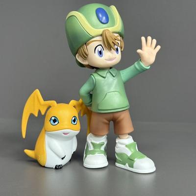5-11 см Аниме Digimon Adventure Такайси Такеру Фигурка Патамон Фигурки Действия ПВХ Коллекционная Модель Игрушки Подарки