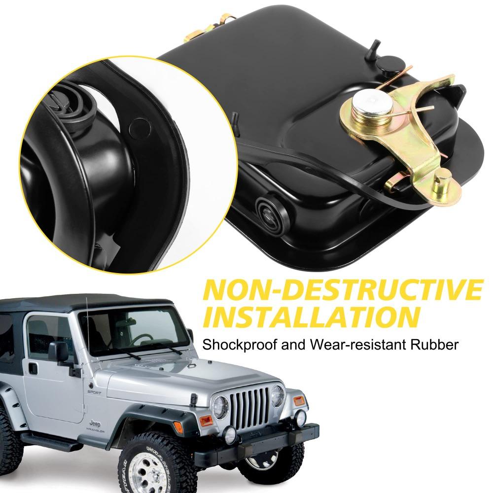 Left Right Car Front Outside Full Door Handle For 1987-2006 For Jeep Wrangler TJ L YJ 55176382AE 55176383AE Car Accessories