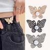 Alloy Waist Buckle Decorative Buttons No Sewing Detachable Button For Jeans Waist Adjustment Clothing Accessories Tool