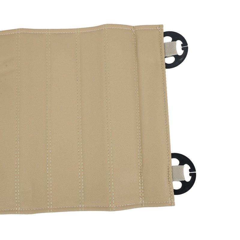 Authentic Universal Car Seat Leather Leg Pad Support Extension Mat Soft Foot Support Leg Leather Cushion Knee Pad Memory