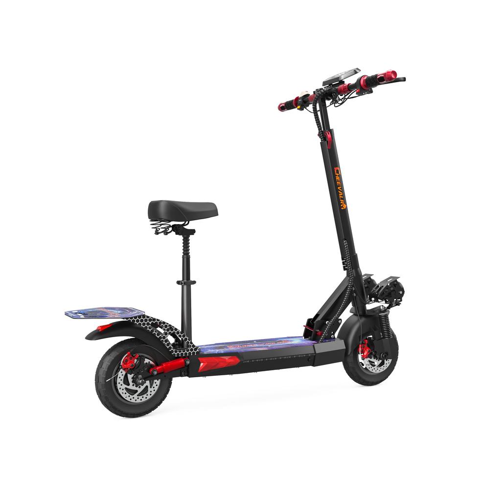 Cheevalry X9 Adult All-Terrain Electric Scooter 48V18.6Ah Battery 10 Inch Tires 45KM/H Top Speed 120KG Road Folding 1000W Motor E-Scooter