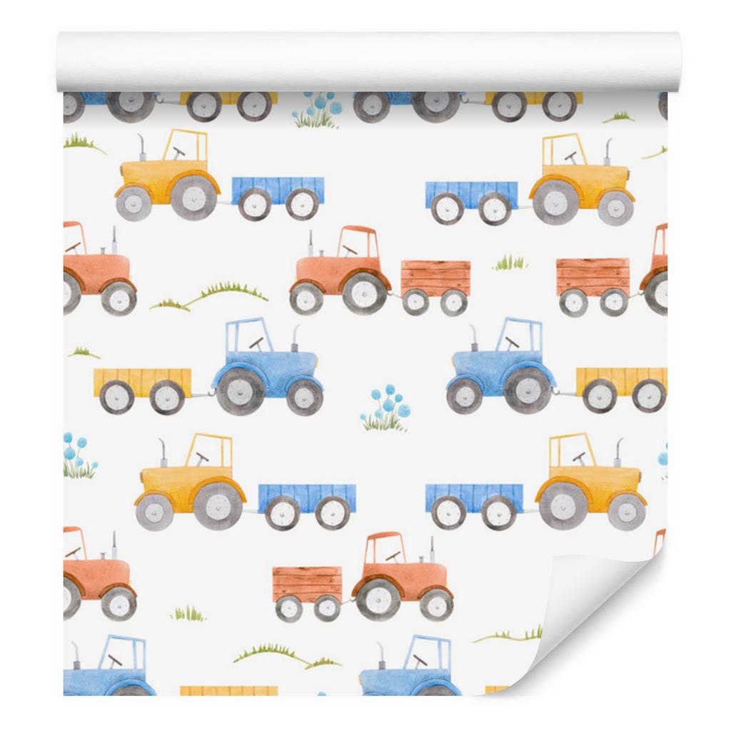 Tractors wallpaper for living room and bedroom 50x1000