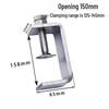 C304 Tiger Claw U-Shaped Stainless Steel Pipe Clamp