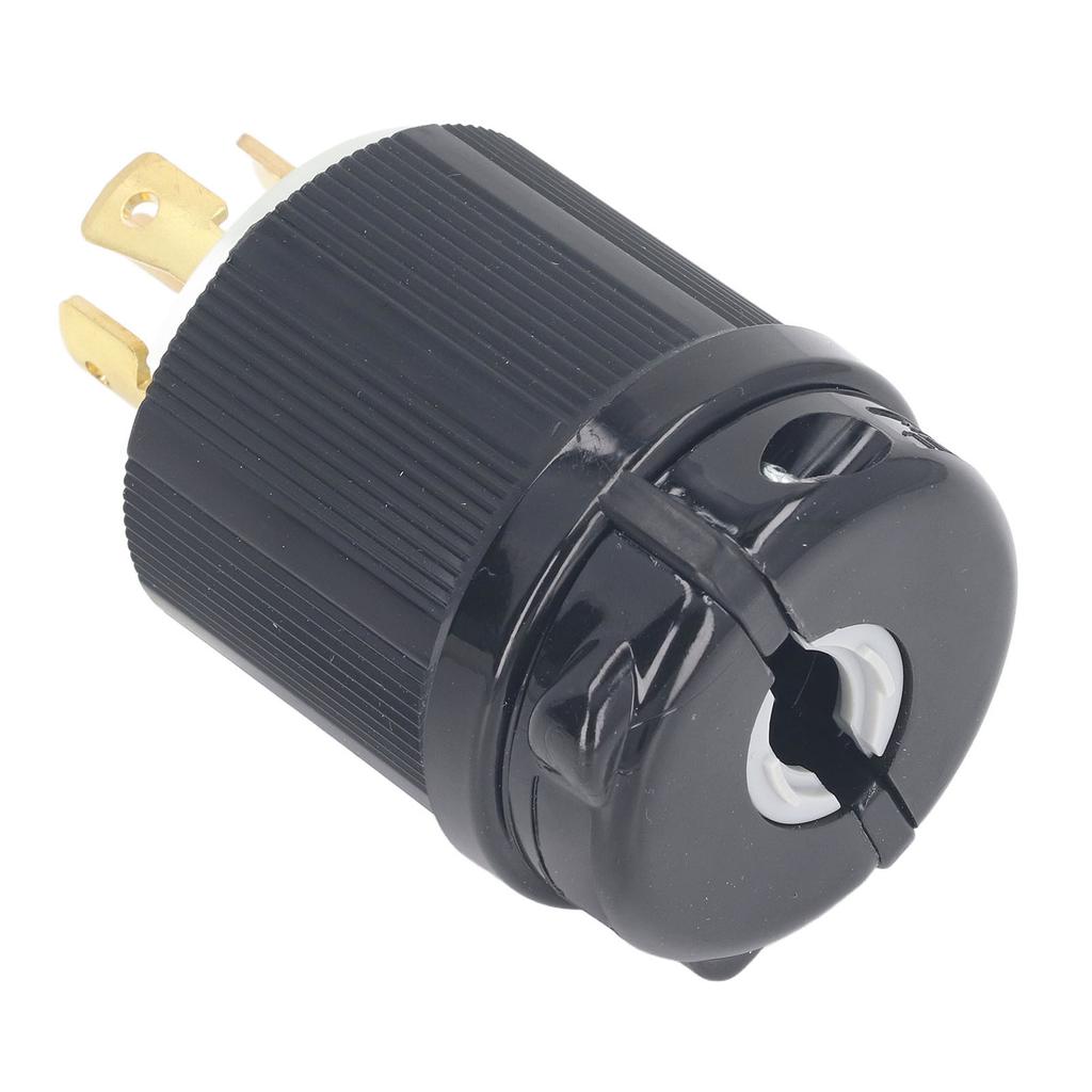 Вилка-защелка генератора 4 штыря 5 сердечников 30 А 120/208 В универсальный поворотный замок-адаптер L21‑30P для машины 