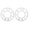 2Pcs 10mm Aluminum Alloy Wheel Spacers Shims Universal Fit for 4 5 Stud Wheel