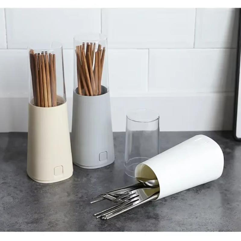 Японский держатель для палочек для еды, ящик для хранения столовых приборов с крышкой, ящик для столовых приборов, стойка для слива пыли, держатель для палочек для еды, кухонные принадлежности для сушки точильных лезвий