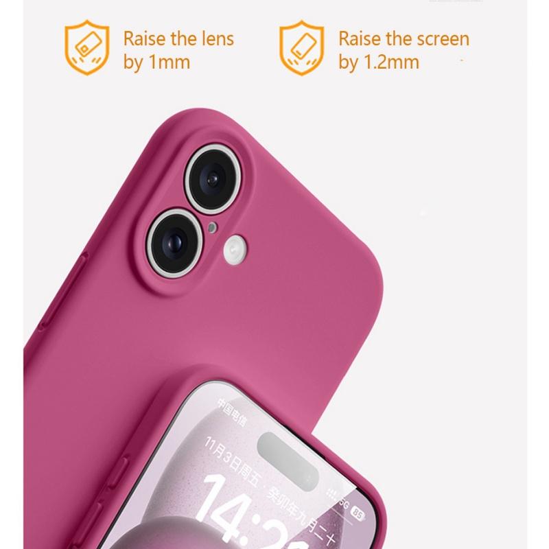 Жидкий силиконовый магнитный чехол для телефона для iPhone 14 15 11 12 13 16 Pro Max Plus Мягкий противоударный Защитный чехол для беспроводной зарядки Fundas