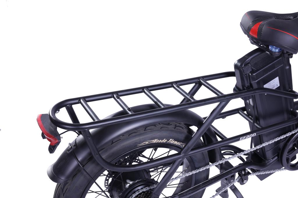 Электровелосипед Gogobest GF200 для взрослых, 500 Вт, бесщеточный двигатель, литиевая батарея 48 В 15,6 Ач, 20-дюймовые колеса, для городской езды