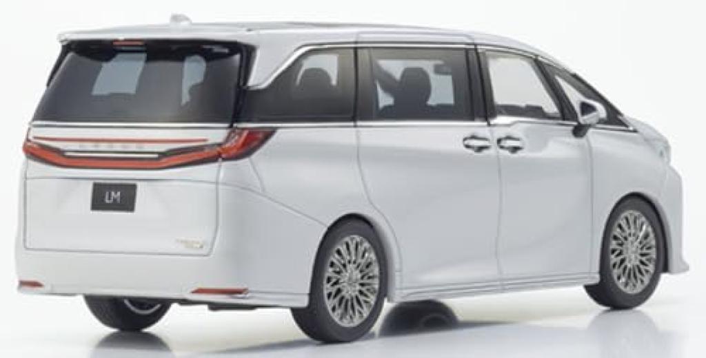 Kyosho Original Scale LEXUS LM 500h Finished Product KS03924Q 1/43 (Sonic Quartz, 6-Seater, Black)