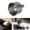 Universal Steel Funnel for Most Hip Flasks Drinking Wine Oil Pot Mouth