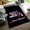 Grand Theft Auto Customize Your Name Floor Mat Design for Entryway Dormitory Outdoor Game Room Antislip Carpet Decorate Offices Gift for Festivals