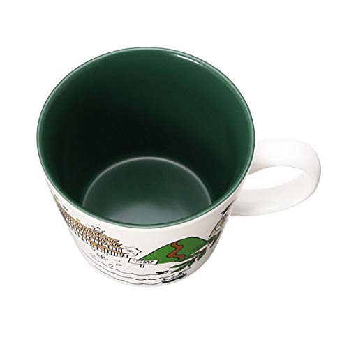 STARBUCKS Кружка Starbucks Coffee Journey 414 мл Coffee Journey Roastery Посуда с логотипом Чашка белая Starbucks Reserve Roastery Япония Токио Накамегуро