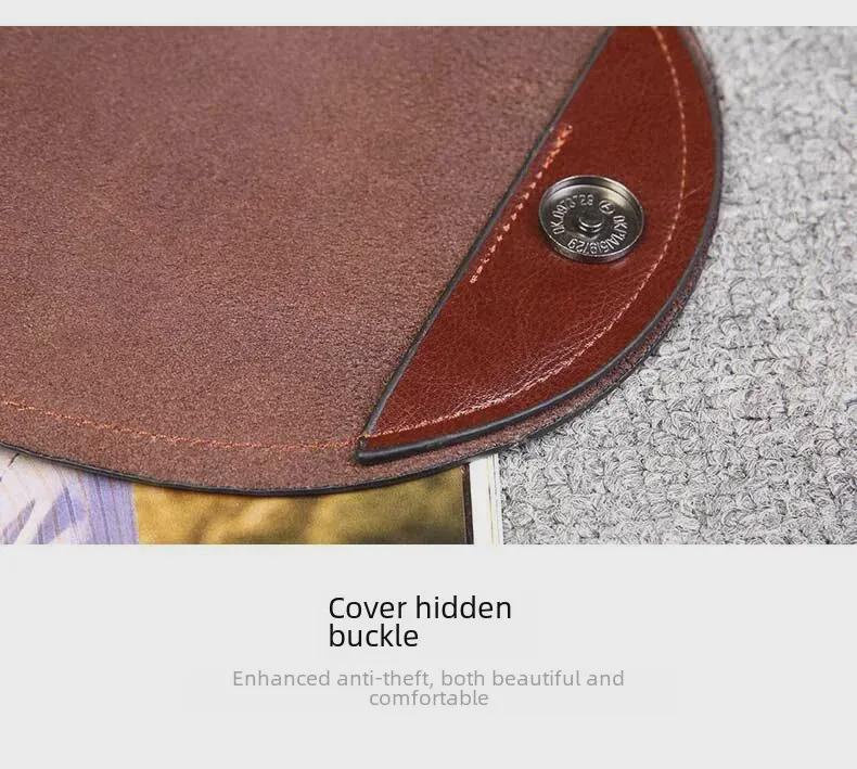 Женский рюкзак большой емкости из натуральной кожи с защитой от кражи 2025 года – сумка для поездок на работу из коровьей кожи, стиль Ins