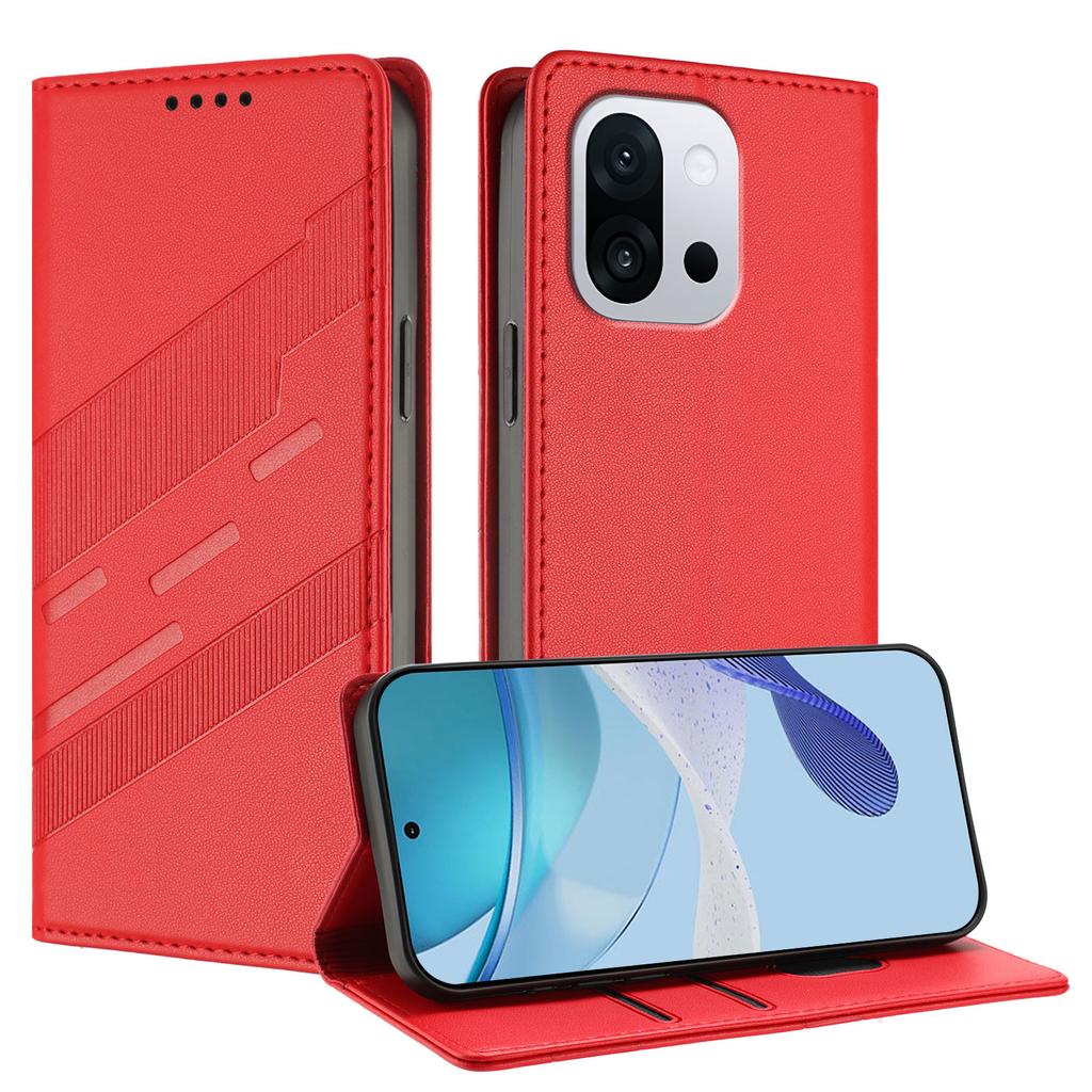 Чехлы для телефона OnePlus 13T 5G в стиле панк с тиснением, кошелек-подставка, кожаная обложка