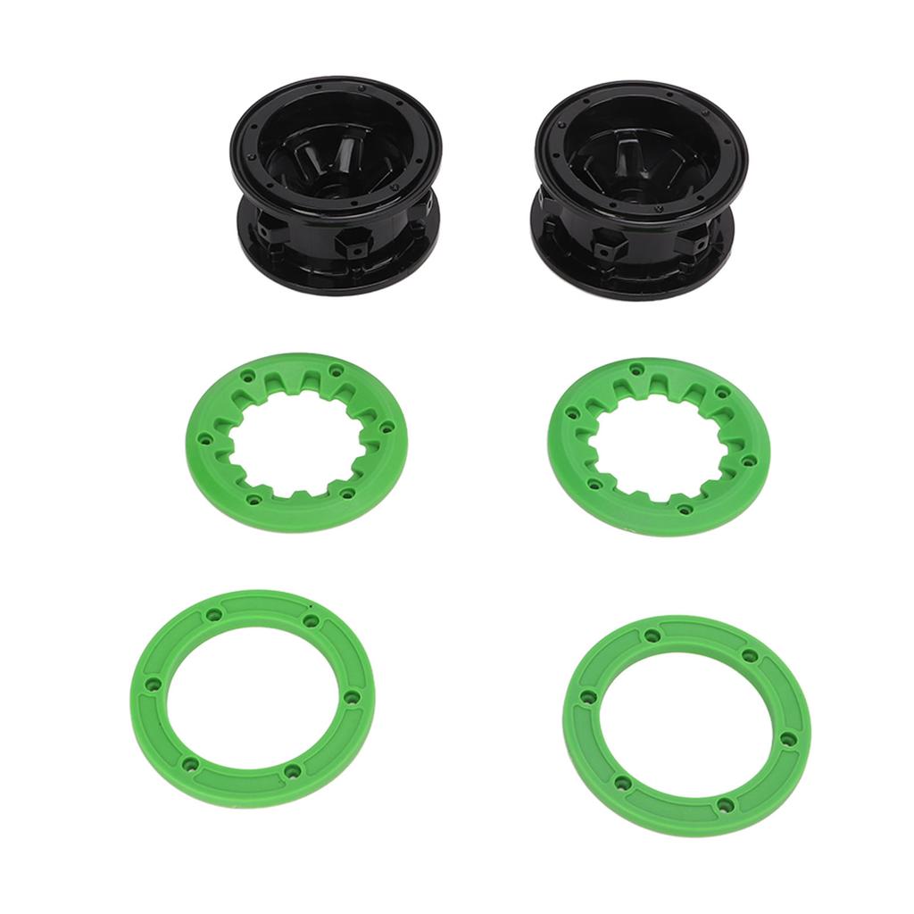 2 Sets RC Vehicle Tires Hubs Desert Off Road Vehicle Hex Wheel Hubs for ZD Racing DBX 10