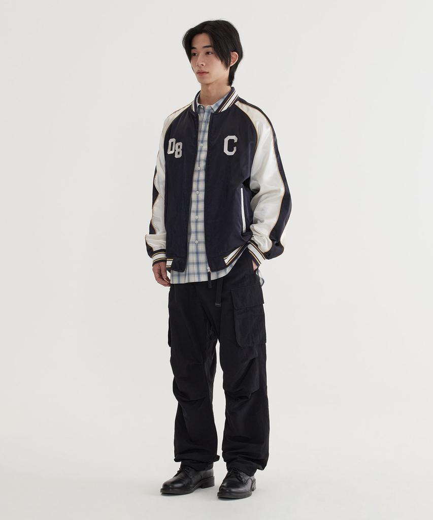 Covernat College Souvenir Sukajan Dark Navy