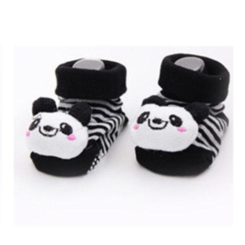 Хлопковые носки с милыми животными для новорожденных 0-18 месяцев, 18 стилей, тапочки с героями мультфильмов, милые нескользящие хлопковые носки для малышей, обувь