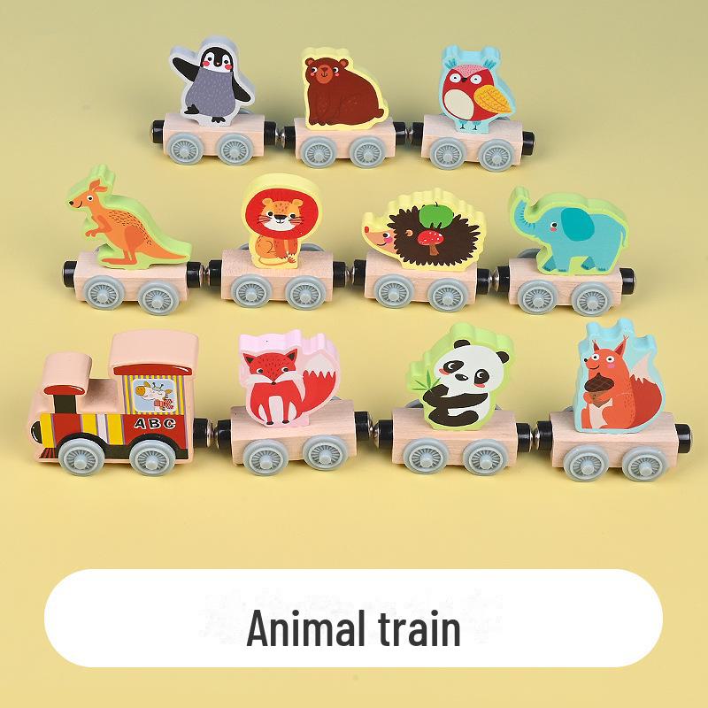 Магнитный цифровой поезд, строительные блоки, развивающие игрушки для мальчиков и девочек, возраст 1-5 лет