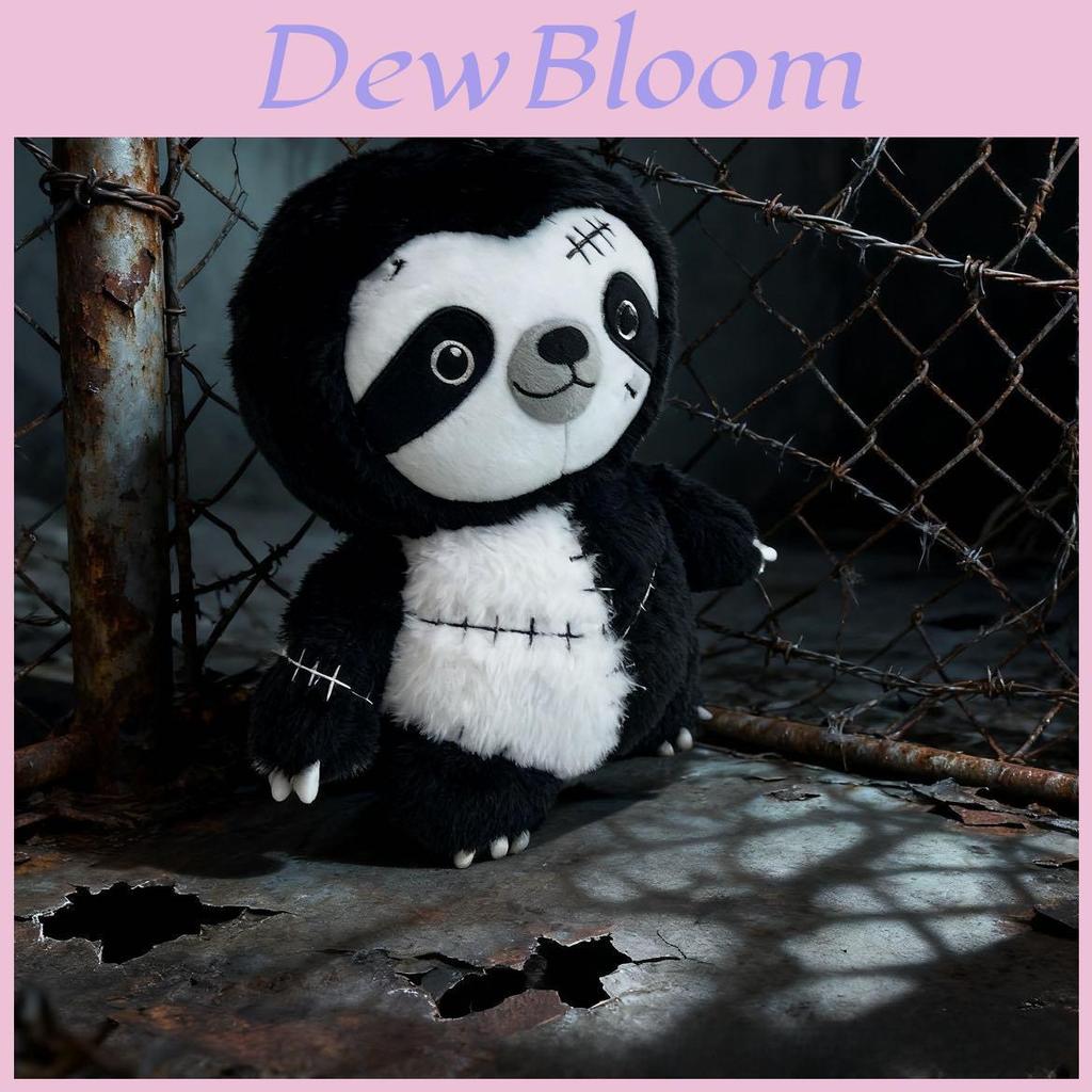Halloween Sloth Plush Doll With Pp Cotton Filling And Polyester For Kids And Adults