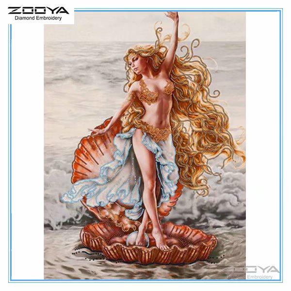 5D Diamond Painting Sexy Beautiful Woman Embroidery Cross Stitch Mosaic Home Decoration Gift