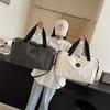 Large Capacity Stylish Travel Bag Fitness Bag Outdoor Leisure Short Distance Lightweight Hand-carrying Training Bag