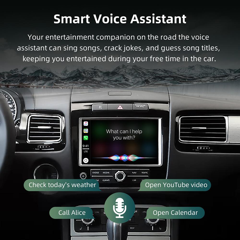Для Volkswagen 8' Touareg RNS850 Беспроводной модуль Carplay Android Auto Адаптер Airplay VW Car Play