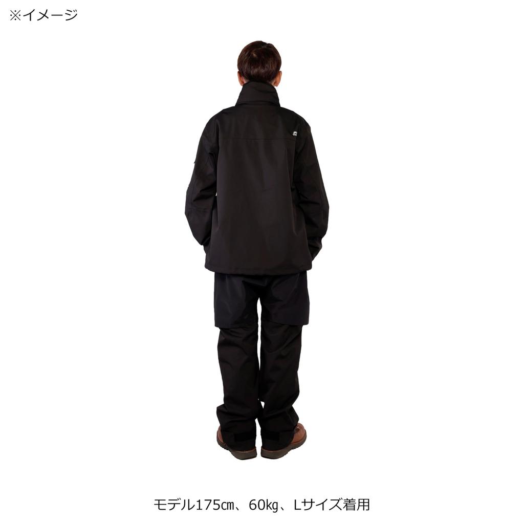 Abu Garcia Fishing Shell Size 3-Layer Parka, Black, M, Rainwear, Waterproof, Breathable, 3-Layer