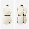 Adjustable Dress Form for Women Cream M Velvet