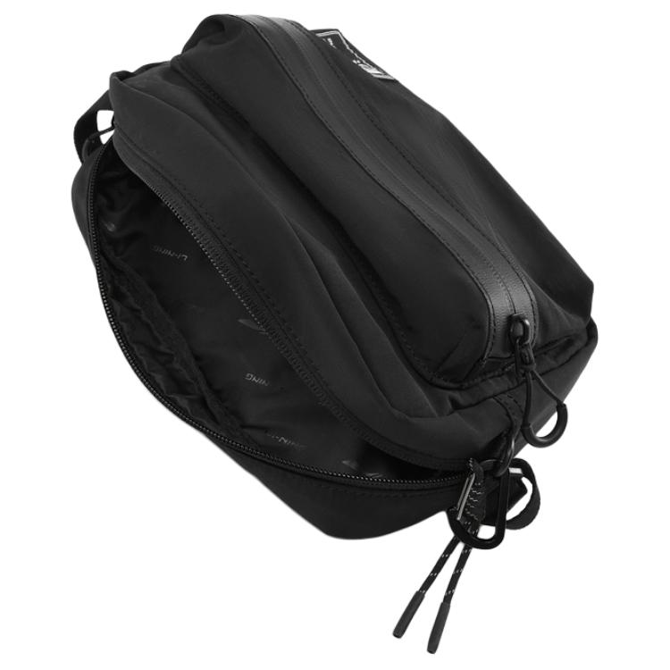 New LiNing Sports Life Collection Polyamide Shoulder Bag, Crossbody Bag Regular Unisex Black ABDV227-1