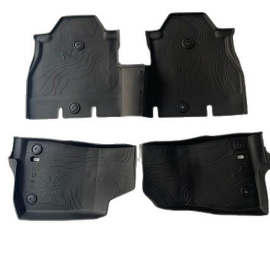 Compatible TPE Carpet Interior Kit for 2018-2025 JL Wrangler 4XE, 4-Door/2-Door Models.