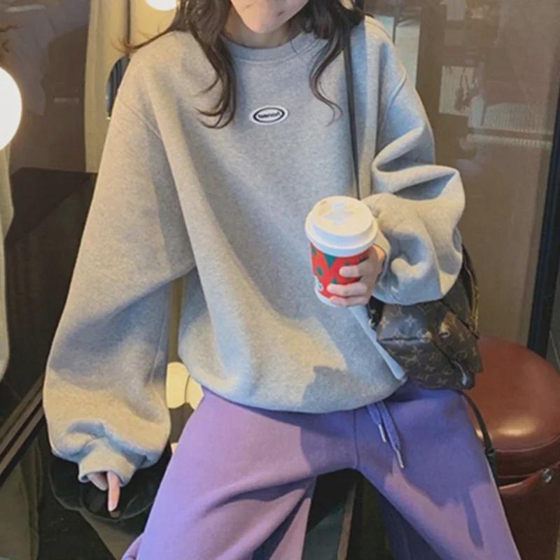 2022 Осень/Зима Модный Облегающий Повседневный Комплект Свитер Плюс Вельвет и Леггинсы с Высокой Посадкой для Женщин