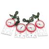 DC47-7 Multifunctional Map Ruler & Compass with Magnifying Glass and Soft Rubber Ring