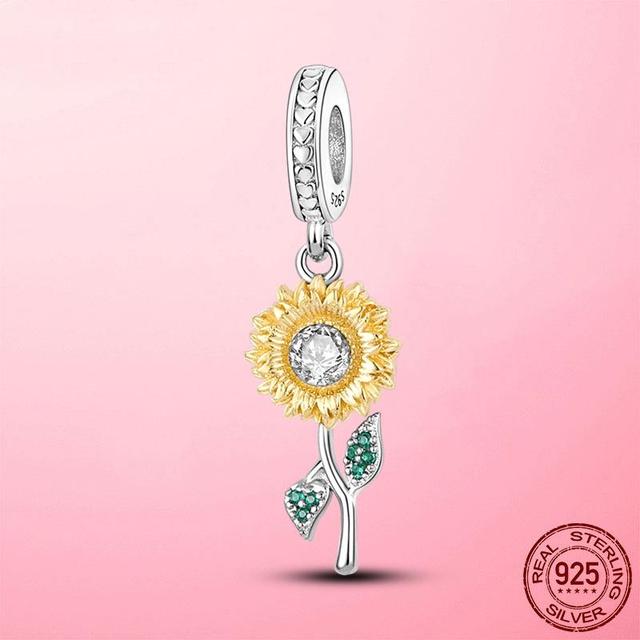 925 Sterling Silver O Pendant Love Heart Snake CZ Clip Charm Beads Fit Original Women Bracelet Bangle Silver 925 Jewelry