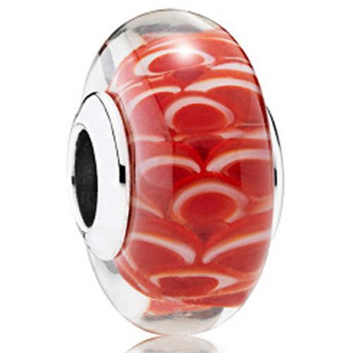 Bracelet Women'S Love Glazed Beads Colored Beads Loose Beads String Decoration Diy Jewelry Accessories
