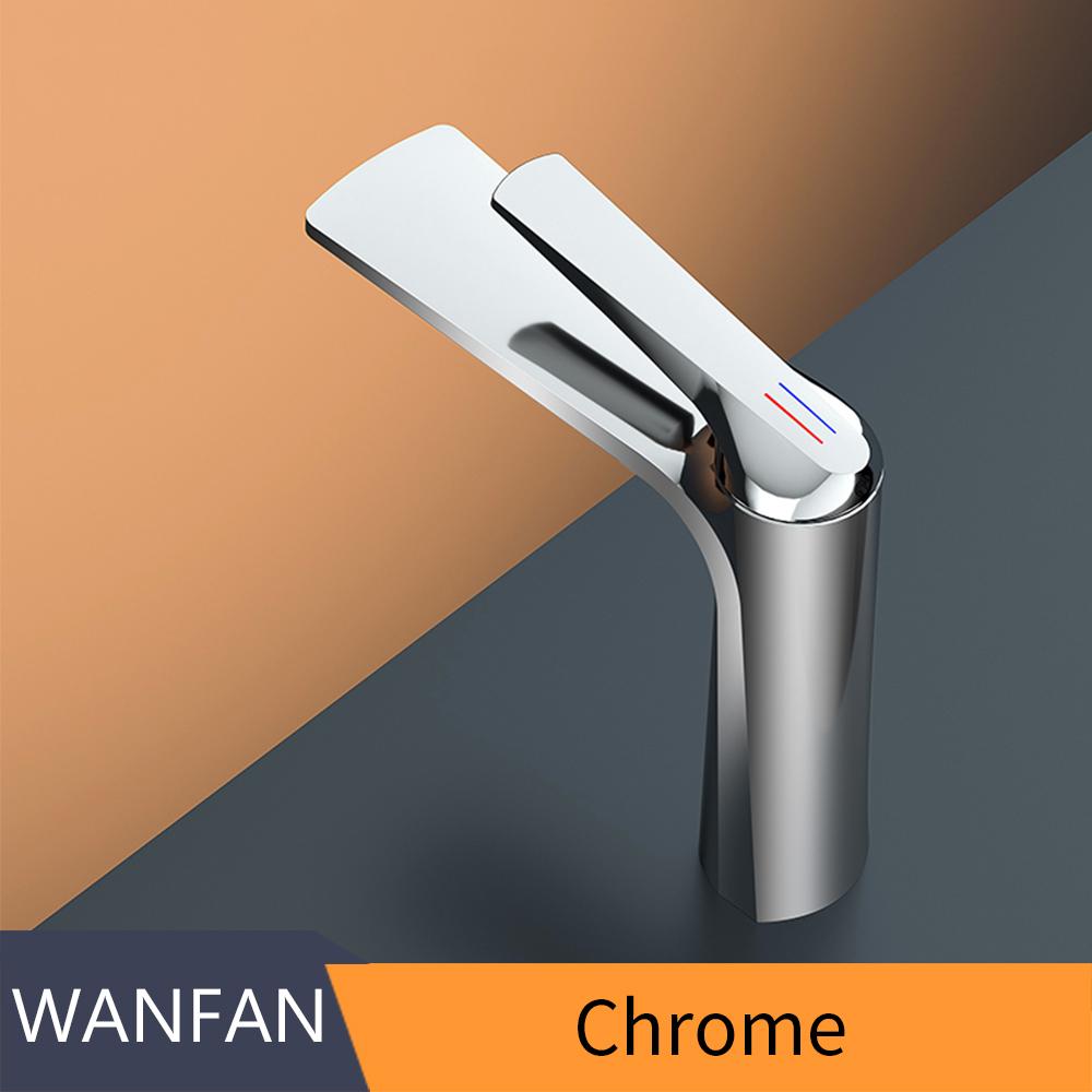 Black Bathroom Faucets Hot and Cold Mixer Faucets Vanity Bathroom Kitchen Deck Mounted Bathroom Sink Faucets 855992