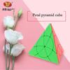 Yj Neo Cube Yongjun Petal Pyramid Leaf Magic Cubes Stickerless Pyraminx Cubo Magic Speed Puzzle Cube Обучающие игрушки Spinner 