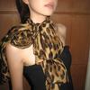 Fang Yuan'S Same Niche Design Sense Leopard Print Long Scarf, Women'S American Hot Girl Style Fashionable Shawl