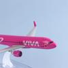 1:400 Металлический Авиационный Реплика Viva Air Модель Самолета Литой Самолет Миниатюра Рождество Декор Детской Комнаты Подарок Игрушки Для Мальчиков