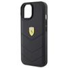 Etui Ferrari Quilted Metal Logo Na Iphone 15 - Czarne