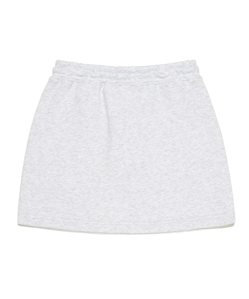 Lee Women'S Sweat Mini Skirt Light Gray