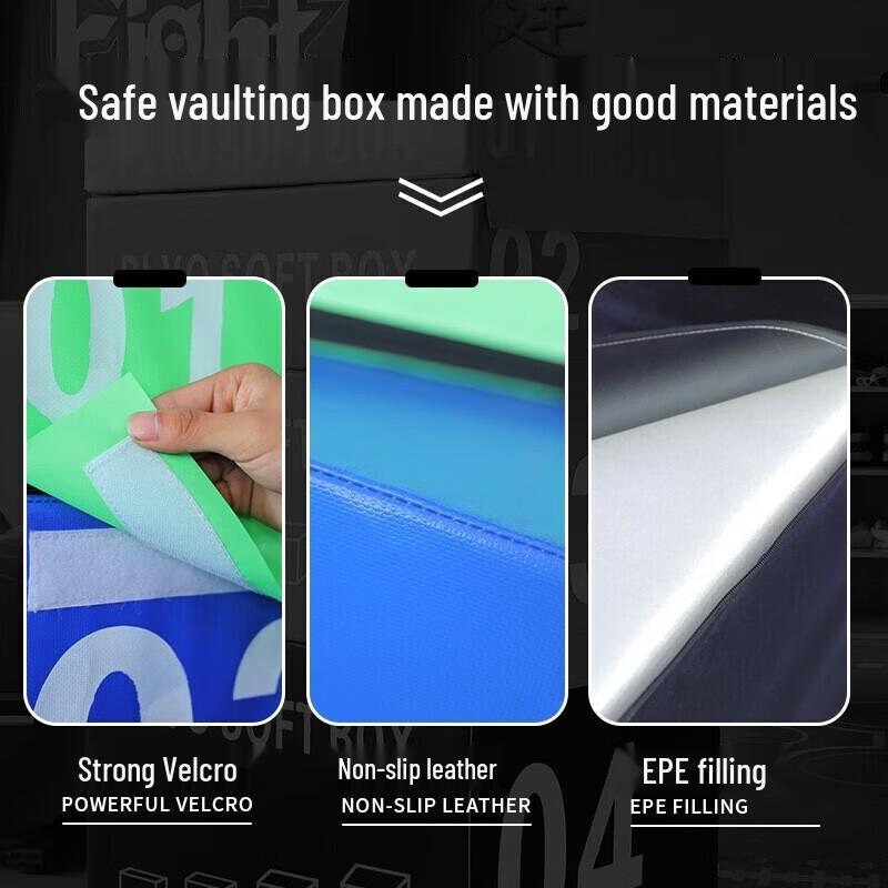 Jiemai Soft 4-in-1 Modular Plyo Box Set