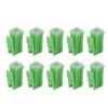 10PCS Slow Blow Fuses 30A 32V Push In Type Female Terminal with Locking Piece Car Fuse Replacement