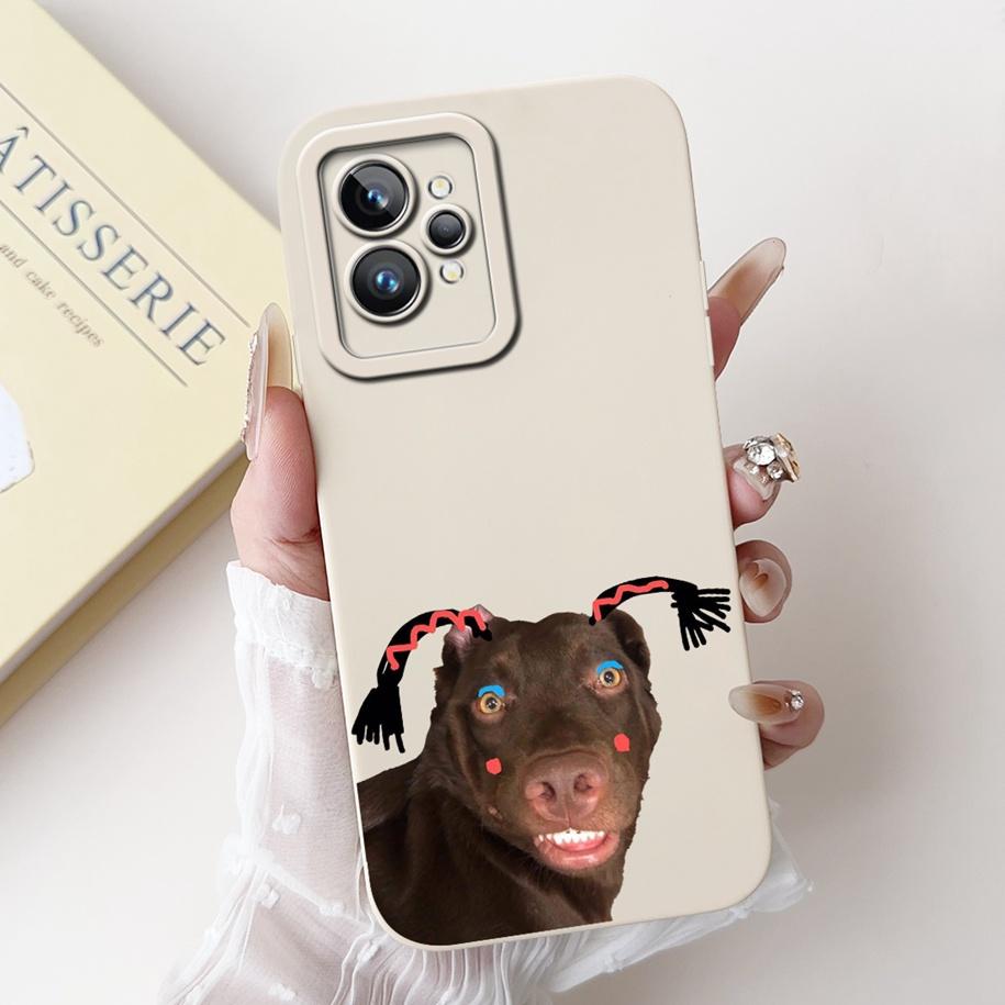 For Realme GT Neo 2 Case RMX3370 Silicone Cover Creative Panda Rabbit Shockproof Bumper For Realme GT2 Pro GT 2 RealmeGT2 Fundas