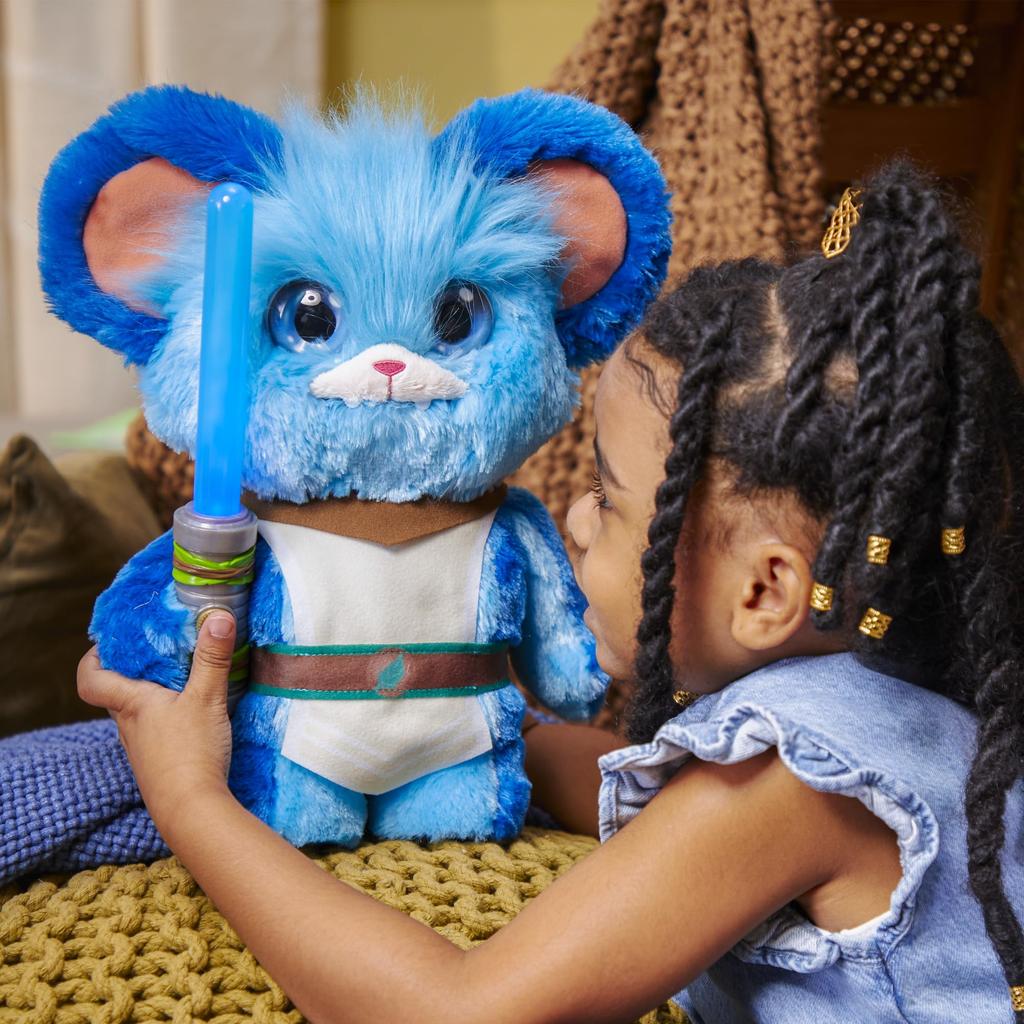 Star Wars Young Jedi Adventures Javelin Jedi Nab Electronic Plush Light & Sound Toy Preschool Toys for 3 Year Old Boys & Girls