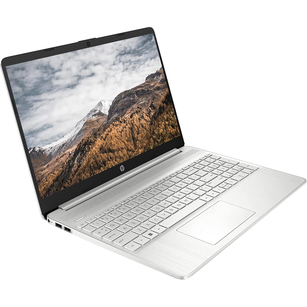 HP 15.6-inch Laptop (Latest Model) Intel Core i3-1115G4 16GB RAM 1TB SSD Micro-Edge Display Thin & Portable Webcam HDMI Wi-Fi USB Type-C Long Battery