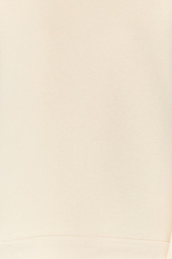 Женская модная стильная толстовка зеленого цвета оверсайз удобного кроя базового кроя с круглым вырезом толстая флисовая вязаная толстовка