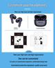 Private Mold Wireless Earbuds: Non-In-Ear, Low Latency, Long Battery Life, AI Translation, Hanging Ear Design