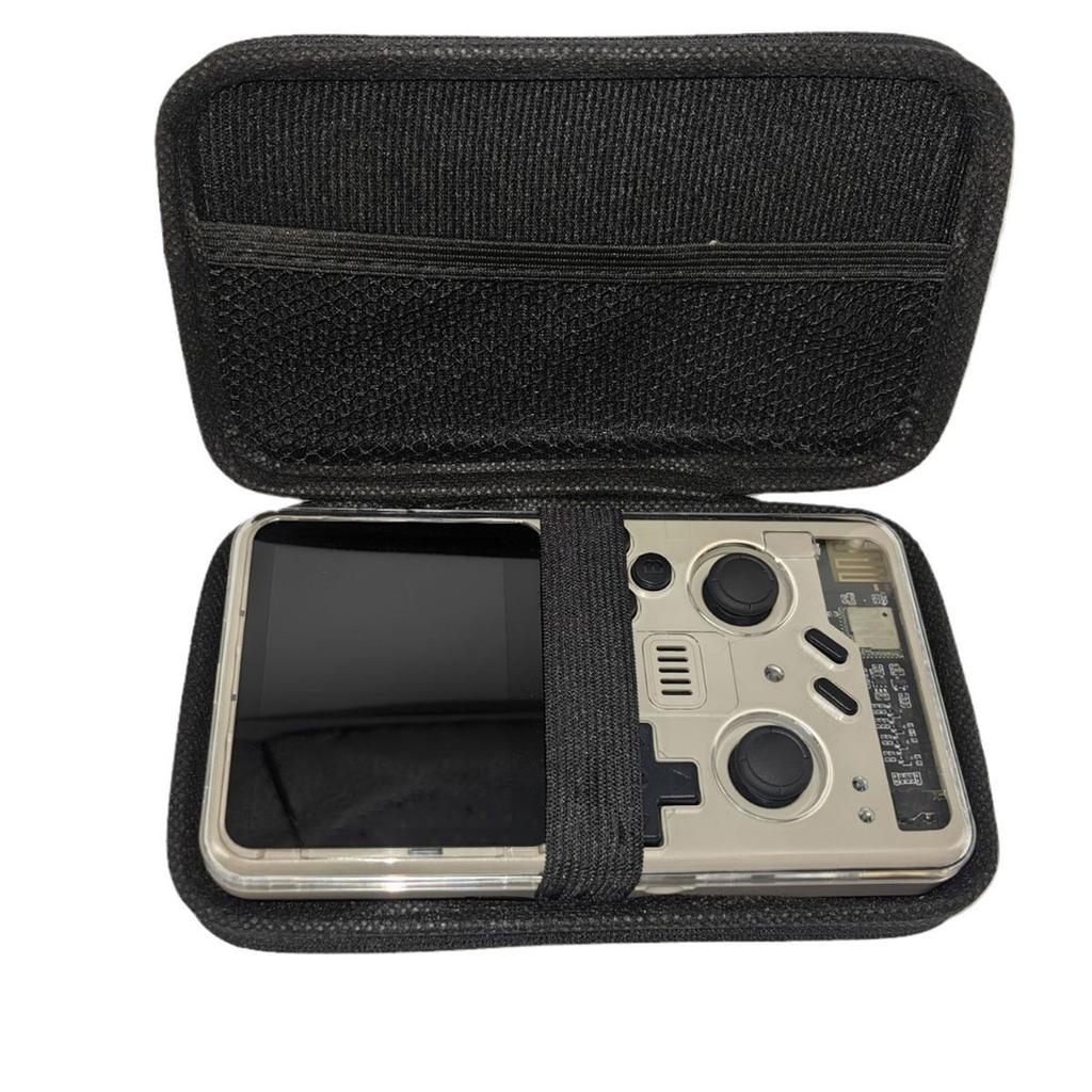 Handheld Game Console EVA Bag Scratchproof Storage Box for RGB20 PRO Protector Case with Mesh Pocket Travel Carry Pouch