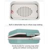 Portable Bathroom Soap Dish With Lids Plastic Soap Box Keeps Soap Dry Outdoor Traveling Leakproof Soap Dish Organizer Home Use