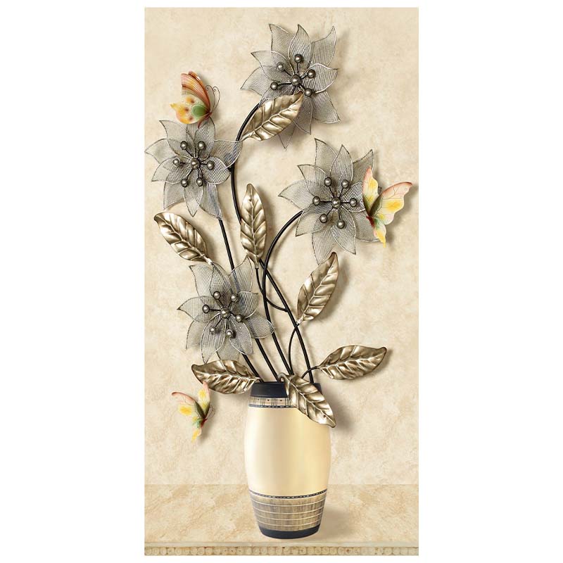 3D абстрактный цветок холст картина стереоскопические цветы настенные художественные постеры и принт квадро настенная картина украшение дома китайские элементы